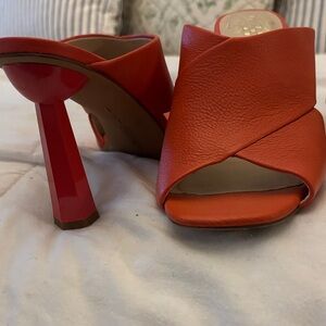 Vince Camuto Bold Orange 3 in heals